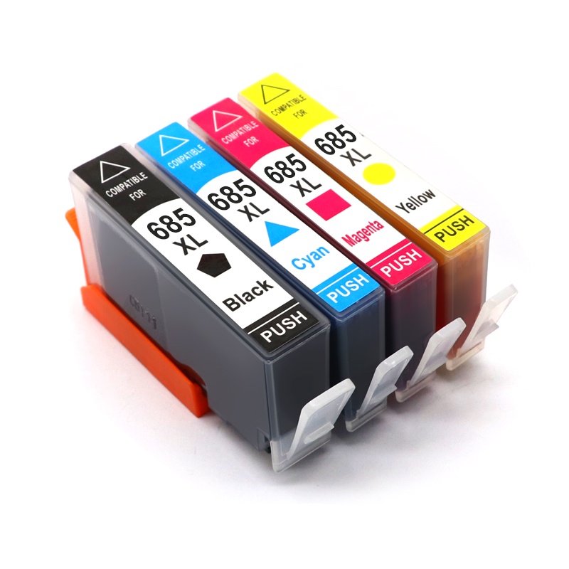 Bộ 4 Hộp Mực hp685 XL HP 685XL HP 685 685 XL Chất Lượng Cao