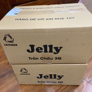TRÂN CHÂU 3Q  Bibi JELLY 13KG - 01 THÙNG TRÂN CHÂU 3Q JELLY 13KG/06 Gói