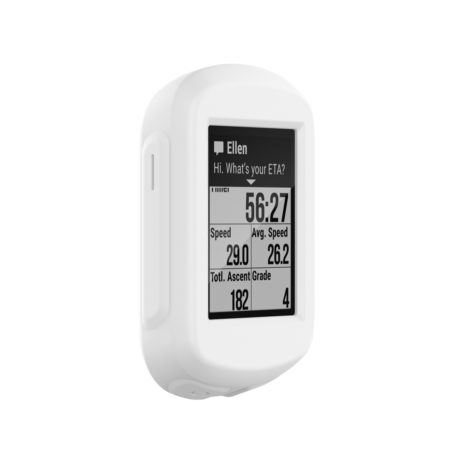 Ốp Silicone Bảo Vệ Mặt Đồng Hồ Garmin Edge130 Plus / Edge130