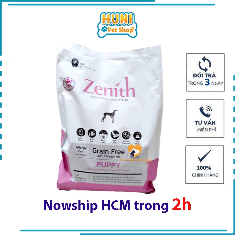 Hạt Mềm Zenith Puppy Cho Chó Con - Thức ăn cho chó Huni petshop