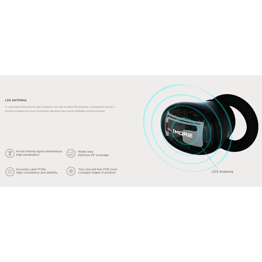 Tai nghe 1MORE Stylish True Wireless 2nd cũ màu hồng
