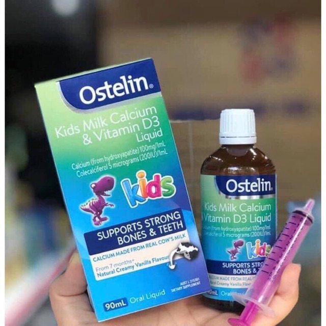KID MILK CANXI & D3 LIQUID _ ĐỦ BILL