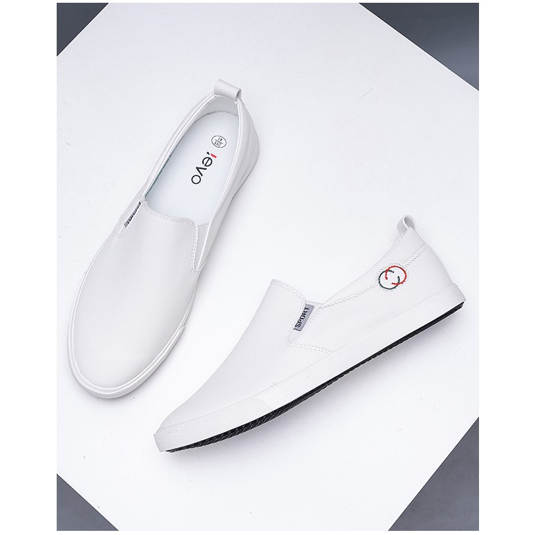 [THANH LÝ, LẺ SIZE] Giày lười nam - Slip on nam da - Mã A2195