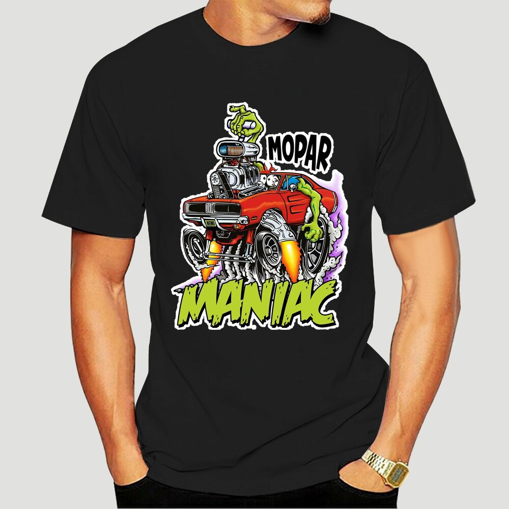 Áo Thun Thời Trang Mopar Maniac Rat Fink Art Us All Size Áo Thun Cotton Thoáng Khí S M L Xl Xxl 7265X