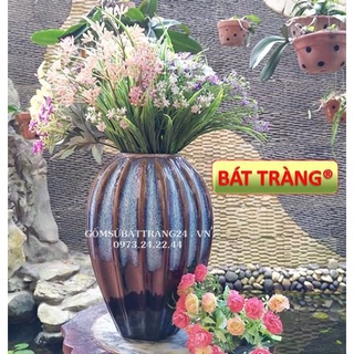 BÌNH CẮM HOA QUÀ TẶNG LỌ HOA TRANG TRÍ ĐỂ BÀN LỌ CẮM HOA SỨ ĐẸP ĐỘC ĐÁO CAO 28cm
