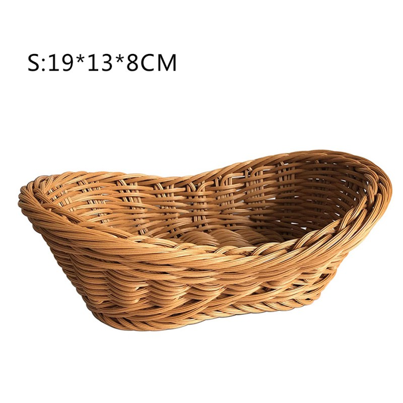 Rổ đan lát đựng trái cây/ đồ trang điểm tiện dụng