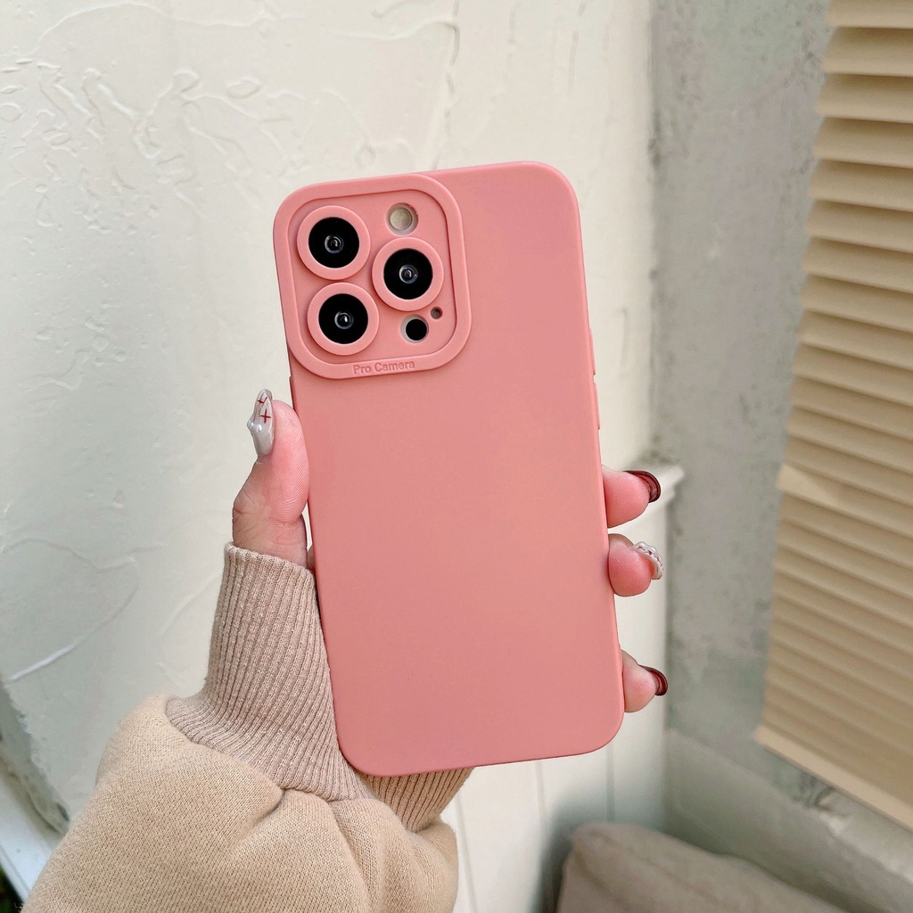 Ốp dẻo màu  iPhone 14/14pro/plus/promax bảo vệ camera 100%