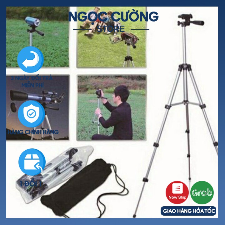 Gậy chụp ảnh tripod cao cấp 3110 3120 cứng cáp chắc chắn