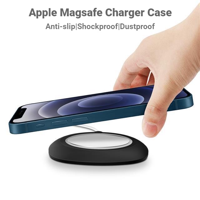 Ốp Điện Thoại Mềm Từ Tính Không Dây Sạc MagSafe Cho IPhone 13 12 11 Pro Max 2 Mini XS Max XR