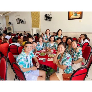 Áo Sơ Mi Hawaii Chim Vẹt Trắng (Ảnh THẬT)