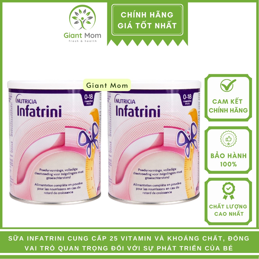 Sữa Béo Infatrini Nội Địa Đức Hộp 400g