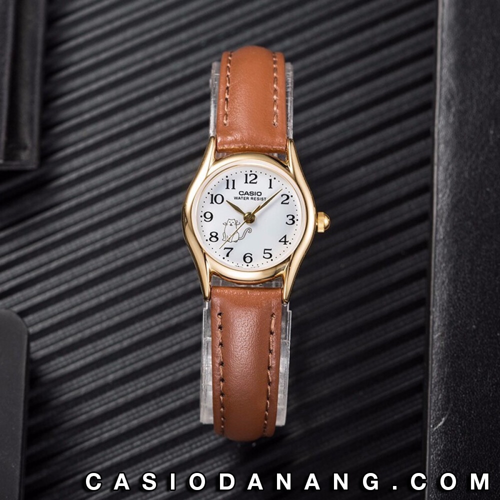 Đồng hồ nữ dây da Casio chính hãng Anh Khuê LTP-1094Q-7B8RDF (23mm)