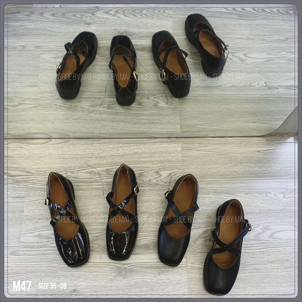 Giày búp bê quai đan đéo M47 SHOESBYMAI | BigBuy360 - bigbuy360.vn