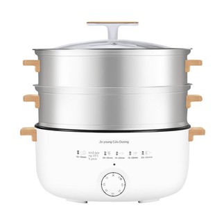 ✙Nồi hấp điện Joyoung gia dụng đa chức năng ba lớp công suất lớn lẩu