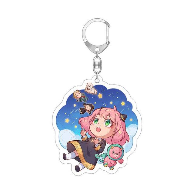 Móc khóa chibi anime Spy x Family móc khoá Anya Forger quà lưu niệm phụ kiện túi xách balo móc khoá bằng arcrylic