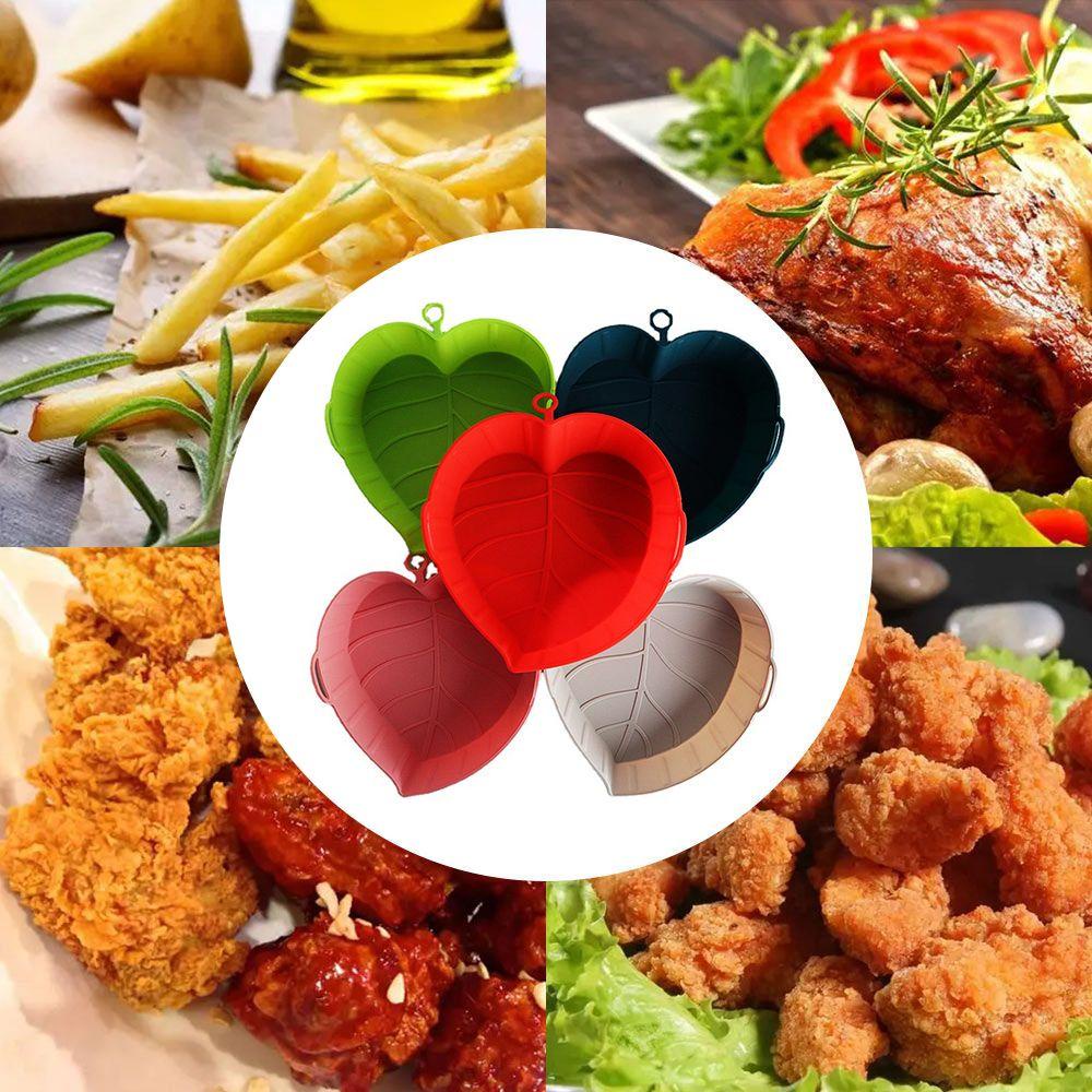 GOGOUP Khay Nướng Bánh Thay Thế Bằng Silicone Hình Chiếc Lá