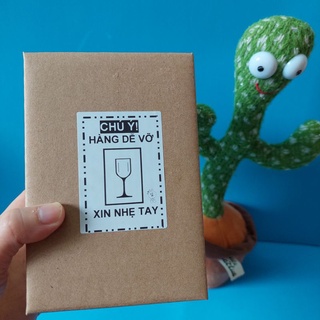 100 Tem Decal Note Hàng Dễ Vỡ Kích Thước 7cmx5cm