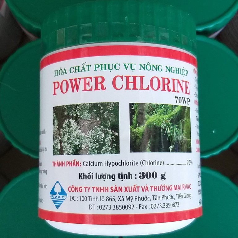 Chất Tẩy Rong Rêu Power Chlorine - Nông Nghiệp (300g)