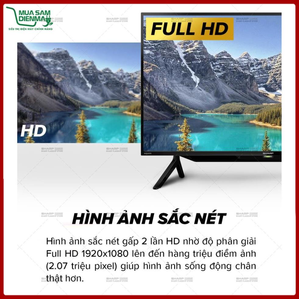 TV LED Full HD 42 inch Sharp 2T-C42BG1X - Hàng Malaysia Bảo Hành Chính Hãng 27 tháng