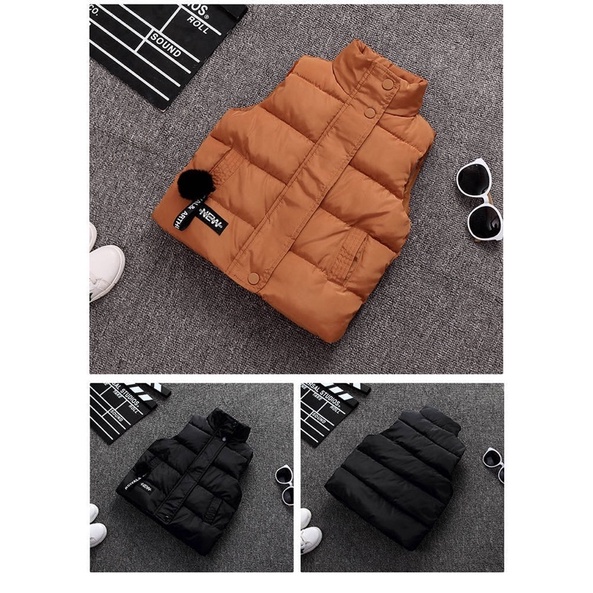 Áo gile thời  trang cho bé