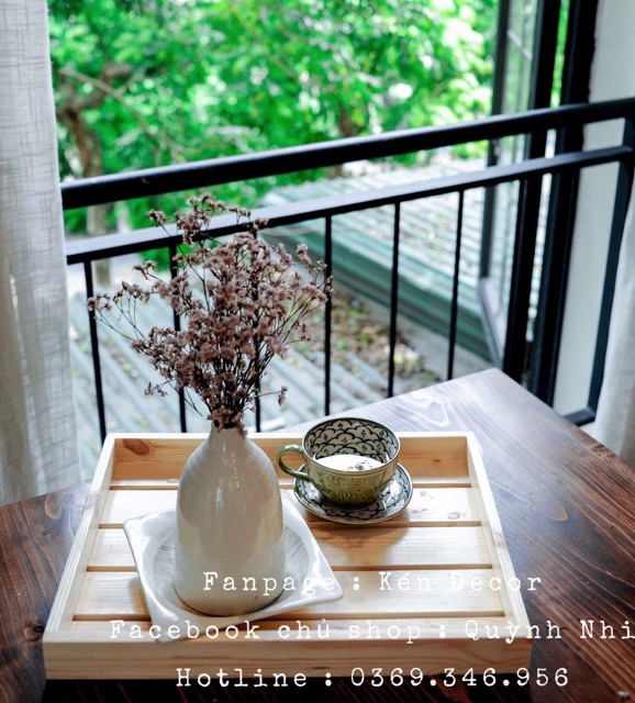 Khay gỗ Quế để đồ siêu xinh