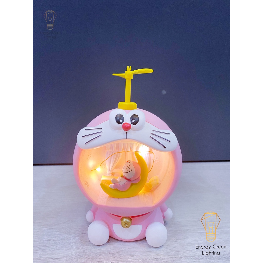 Đèn ngủ Energy Green Lighting trang trí hình Doraemon dễ thương cho bé 7 mẫu khác nhau - trang trí căn phòng vintage