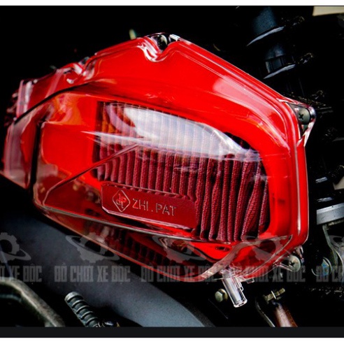 COMBO ỐP BẦU GIÓ ZHIPAT TRONG SUỐT + LỌC GIÓ THÉP GẮN SH VIỆT 2012 TỚI SH 2019 Ảnh thật Sp
