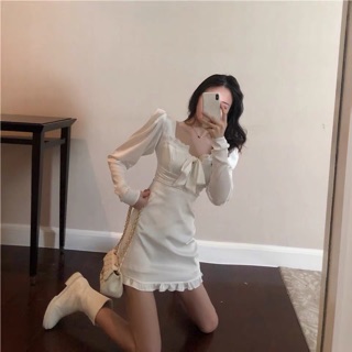 Váy Suông Body Tay Dài