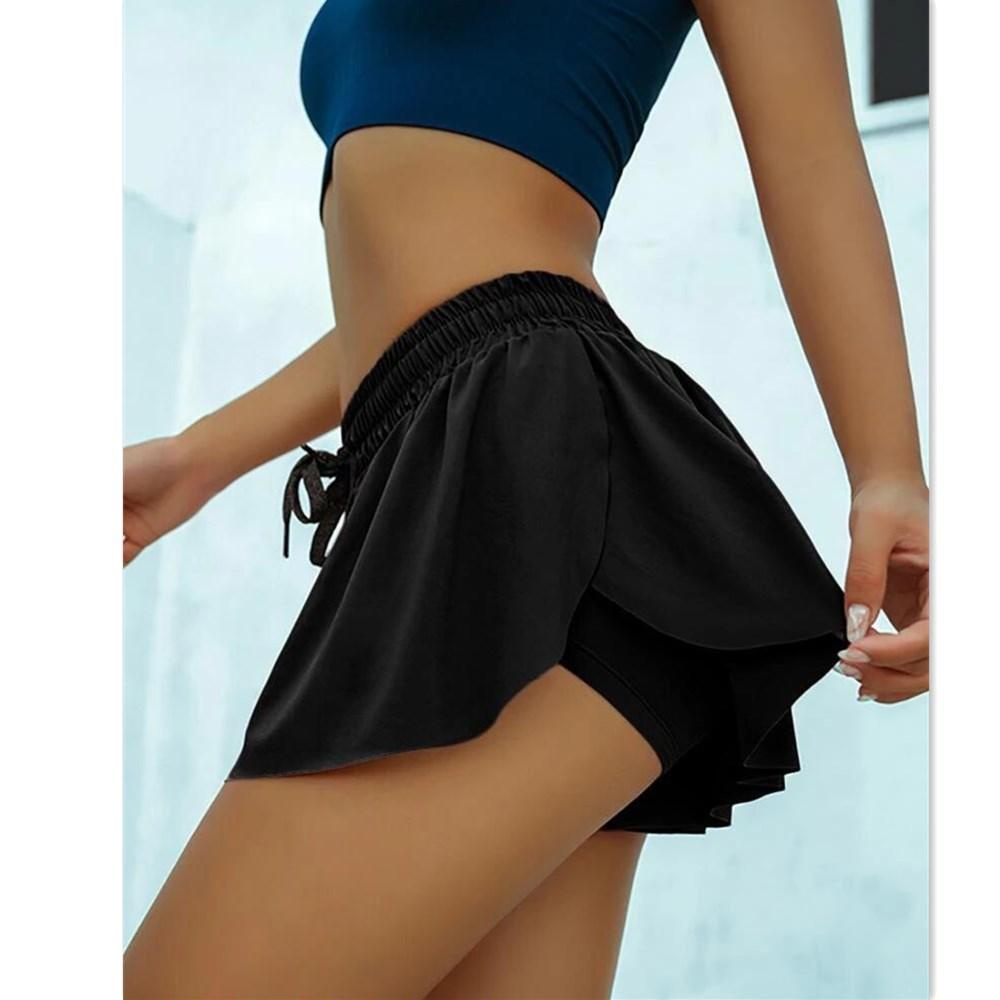 UPSTOPVN Quần Short Thể Thao Nữ Thời Trang 2 Trong 1