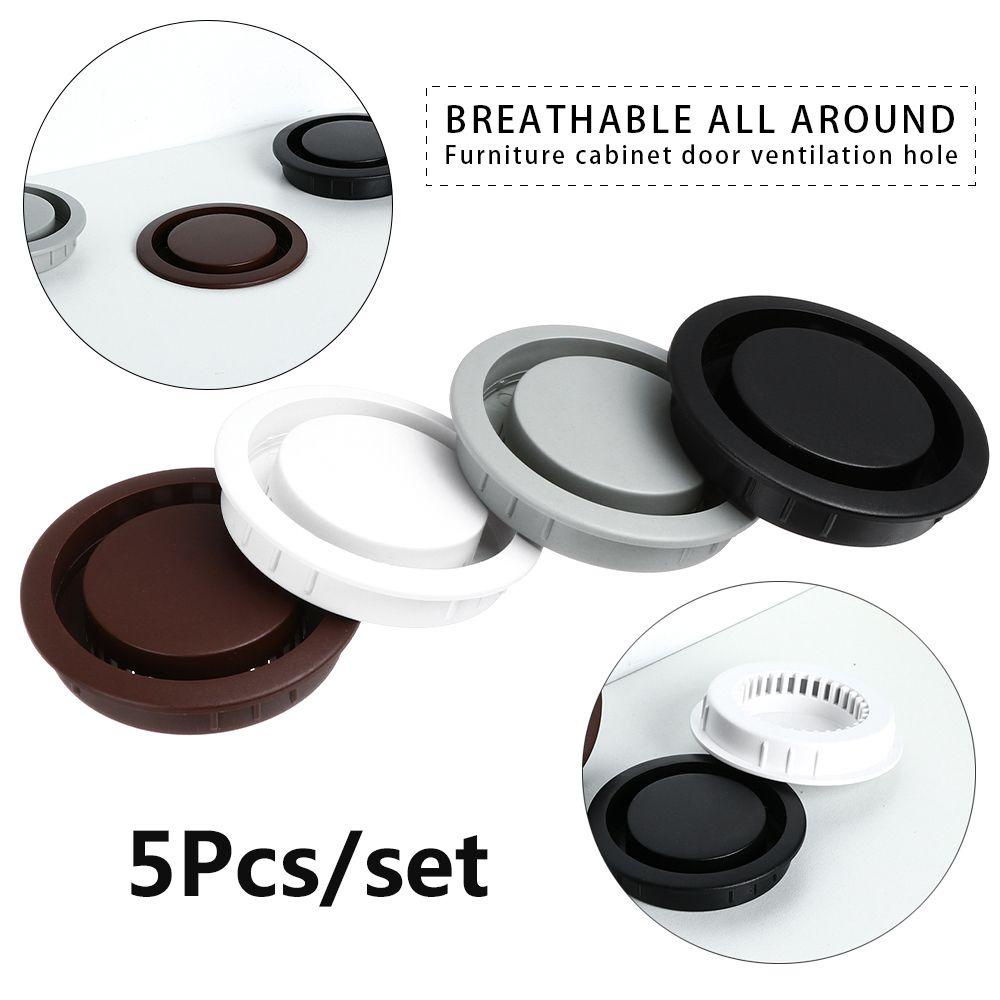 Bộ 5 Vỏ Bọc Lỗ Thông Gió Siêu Bền Tiện Dụng Cho Tủ Giày / Đồ Nội Thất