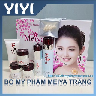 Mỹ phẩm Meiya trắng, làm mờ nám, tàn nhang và làm trắng da, mỹ phẩm nám Meiya.