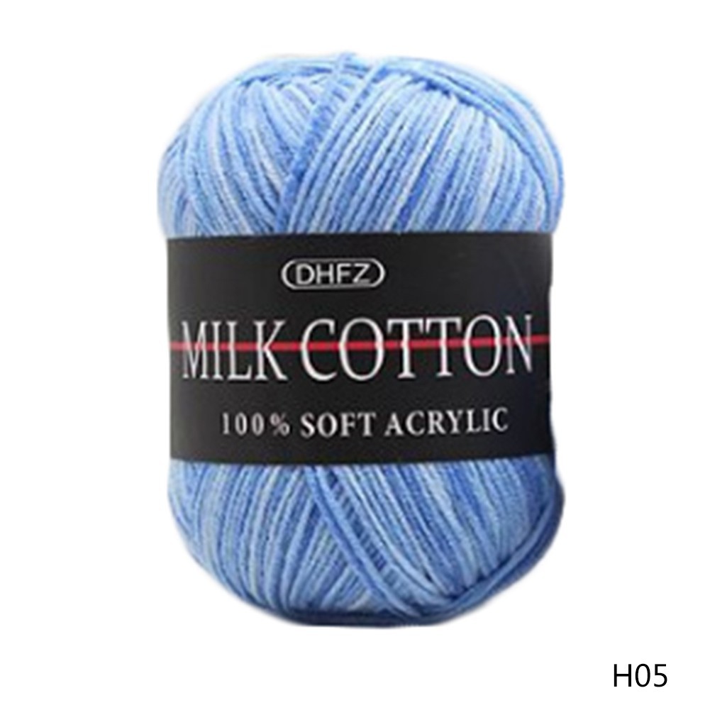 Cuộn len Milk Cotton nhiều màu 50g | BigBuy360 - bigbuy360.vn