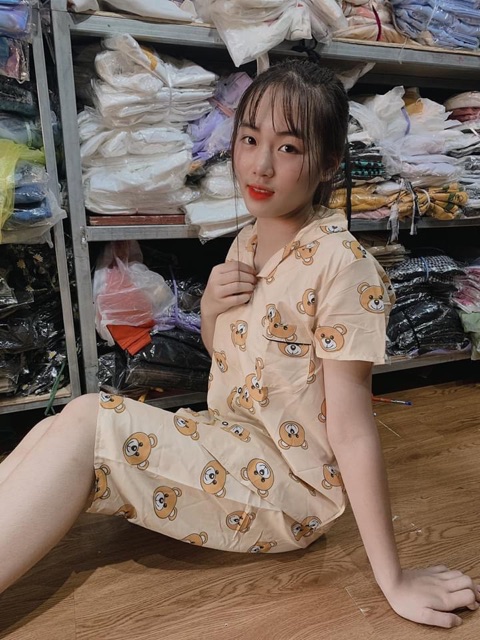 Bộ pizama ngố hình cute cực đáng yêu 😍FREESHIP😍 | BigBuy360 - bigbuy360.vn