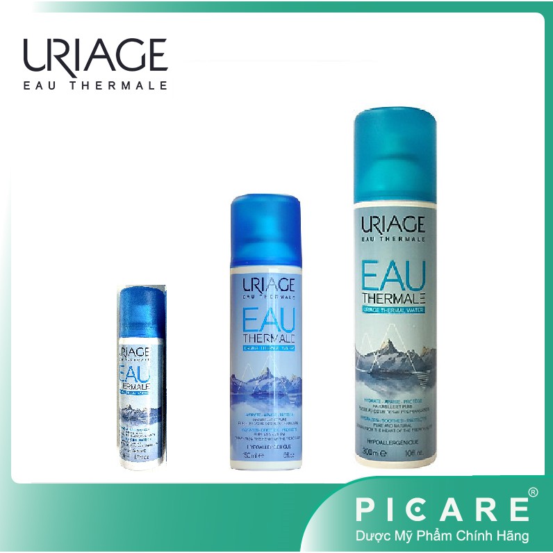 Uriage Xịt Khoáng Dưỡng Ẩm &amp; Cân Bằng Da Eau Thermale Water