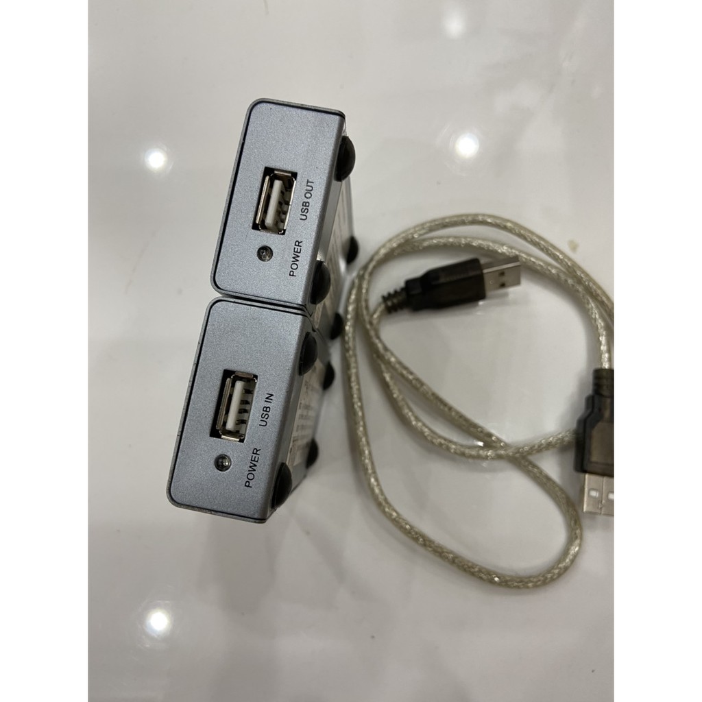 Bộ Nối Dài USB 200m Bằng Cáp Lan Dtech DT-7014