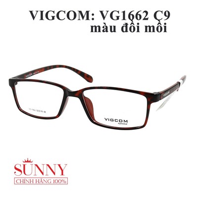 [Mã FASHIONMALLT4 giảm 15% tối đa 30K đơn 150k] VG1662 - Gọng kính Vigcom chính hãng