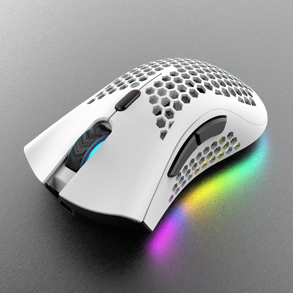 Chuột Máy Tính Không Dây 1600 DPI RGB Có Thể Sạc Lại Cho Máy Tính Để Bàn/Máy Tính Xách Tay Tiện Dụng