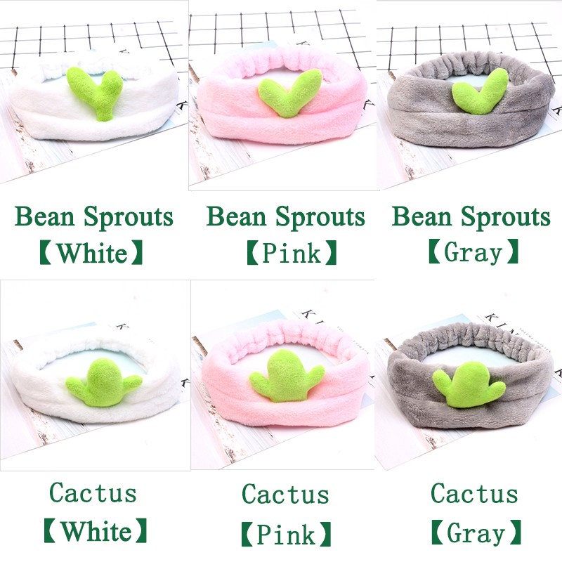 XiaoboACC Dây Buộc Tóc Hình Cây Xương Rồng Đáng Yêu