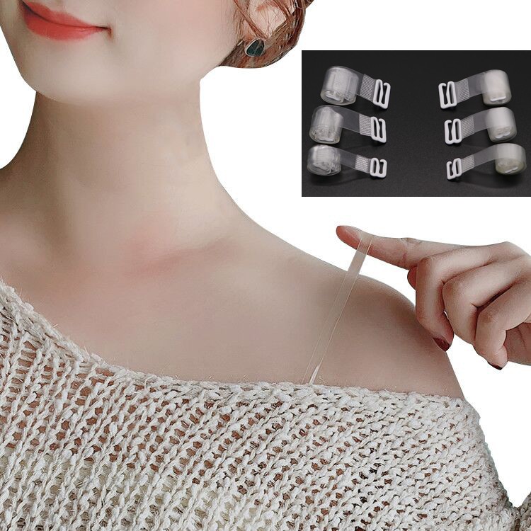 Dây áo ngực VARSBABY d259 trong suốt vô hình liền mạch chống trượt tiện lợi cho nữ