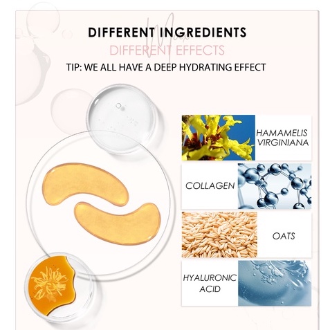 [Hàng mới về] Mặt nạ dưỡng ẩm chăm sóc mắt và môi giảm nếp nhăn và quầng thâm Focallure