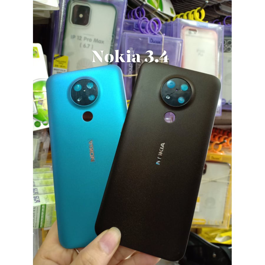 Vỏ nắp lưng thay thế cho Nokia 3.4 /Si18