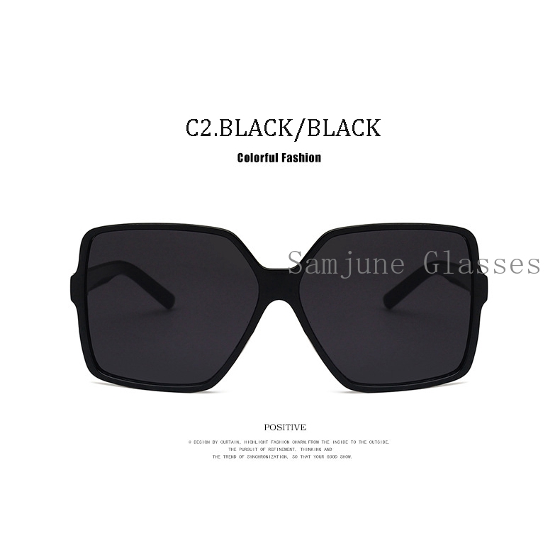 Kính Mát Gọng Vuông Kiểu Cổ Điển Thời Trang Samjune