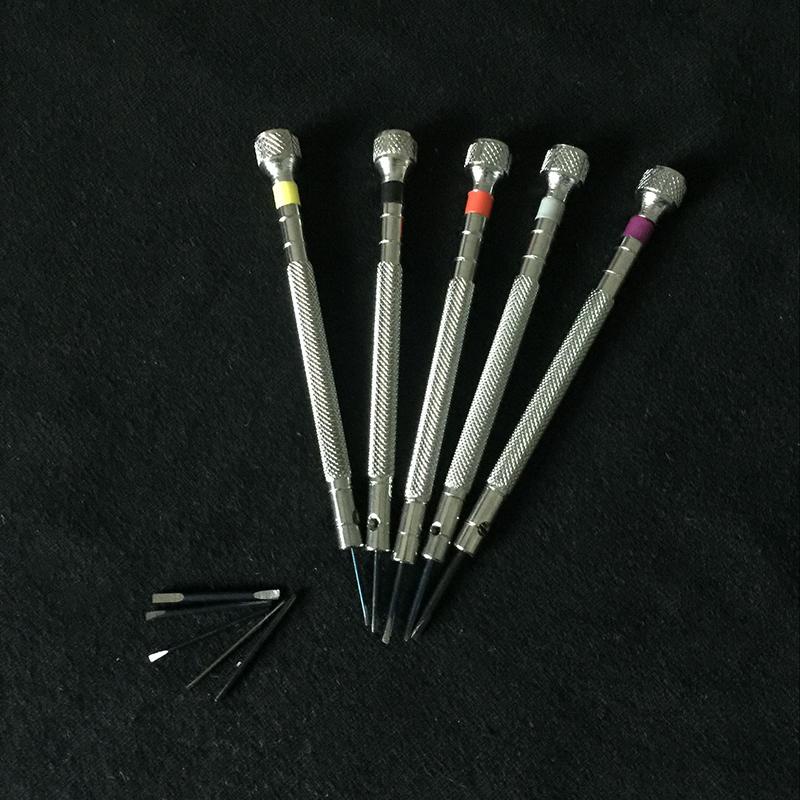Bộ 5 Tua Vít Sửa Chữa Đồng Hồ Đeo Tay, Mắt Kính