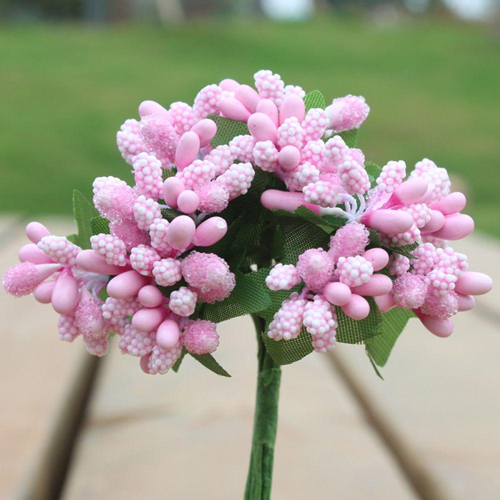 PINEVN Set 144 Bông Hoa Giả Nhiều Màu Trang Trí Hộp Kẹo