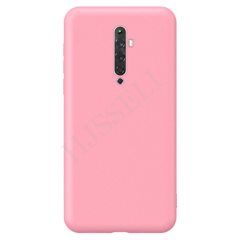 Ốp Điện Thoại  Silicone Màu Trơn Thời Trang Cho OPPO Reno2 F OPPO Reno2 2F