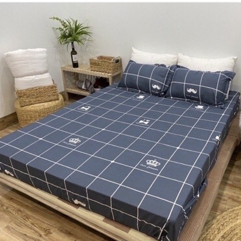 Set 3 món Ga Gối Poly đẹp mê ly nhiều mẫu xinh  Giặt máy giặt thoải mái , k bai, k xù