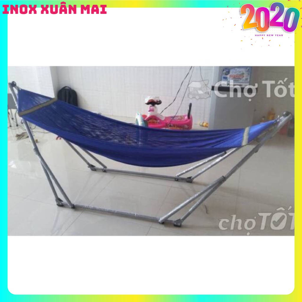 Võng xếp Duy Phương phi 32 + lưới chính hãng