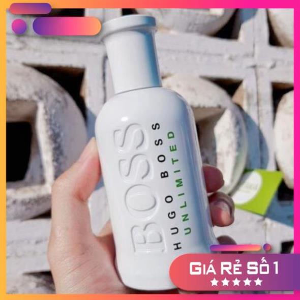 26[CHÍNH HÃNG] - [FREESHIP] - Nước hoa nam Boss Hugo white, nước hoa nam tính hương thơm | Thế Giới Skin Care