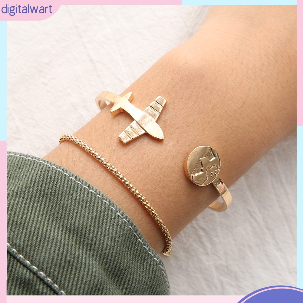 Bộ 2 vòng tay nữ trang tạo hình độc đáo