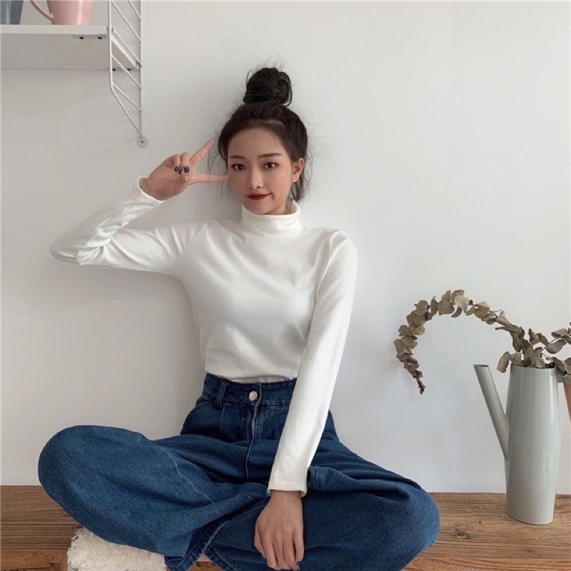 [Bán Sỉ] ÁO GIỮ NHIỆT LÓT NỈ CỔ 3 PHÂN LOẠI ĐẸP | BigBuy360 - bigbuy360.vn